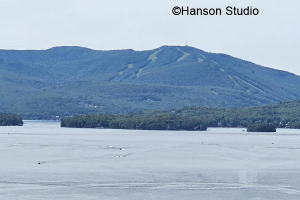 New London, NH - Mt. Sunapee and Lake Sunapee from Clark's Lookout